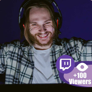 buy 100 twitch live viewers