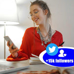 Load image into Gallery viewer, buy 15k targeted twitter followers
