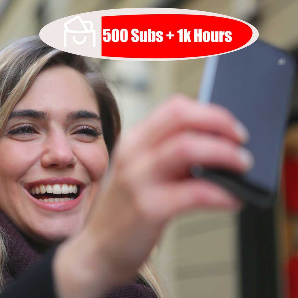 buy 500 subs + 1k watch hours