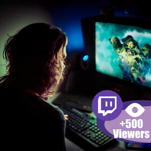 buy 500 twitch live viewers